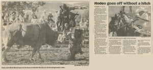 Rodeo goes off without a hitch Temecula ca 1994