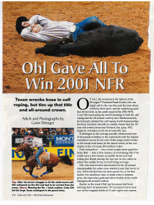 Western Horseman Feb 2002 pg 112