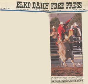 Elko daily press Silver state stampede 071897