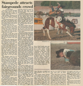 stampede attracts fairgrounds crowd 1997